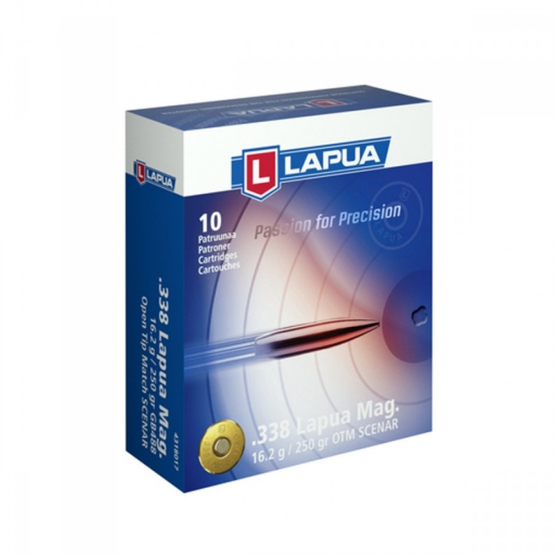 LAPUA .338 LAP. MAG SCENAR OTM, 250GR