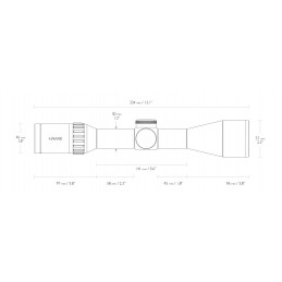 ENDURANCE 30 WA 2.5-10×50 LR DOT (8×)