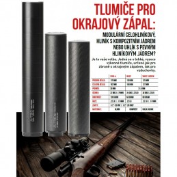 Tlumič A-TEC, model WAVE, pro malorážky.