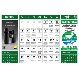 Nástěnný myslivecký kalendář 2026