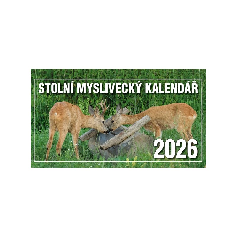 Stolní myslivecký kalendář 2026
