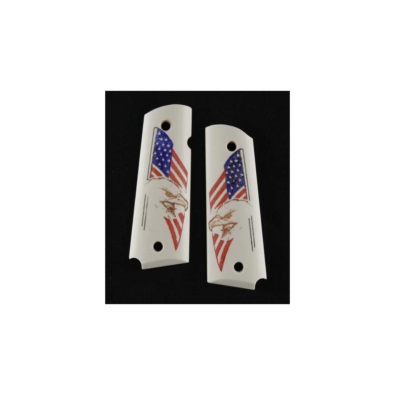 Střenky HOGUE COLT1911,IVORY POLYMER EAG