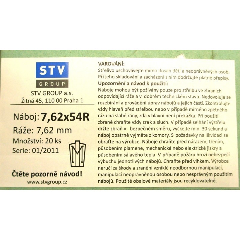 STV 7.62x54 R 