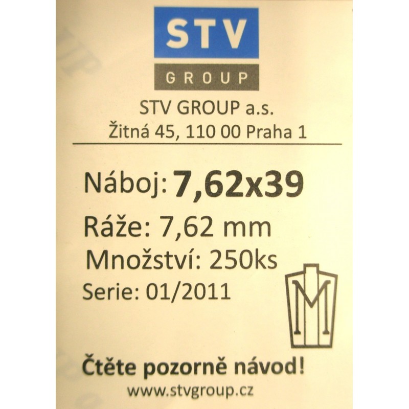 SVI 7.62x39 Celop./250