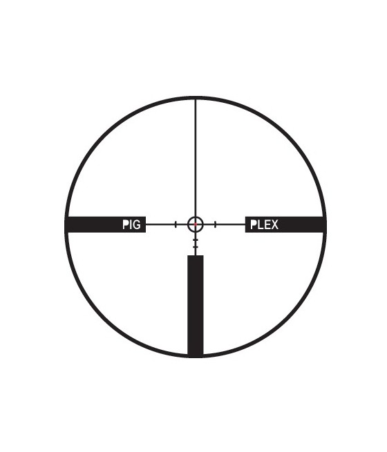 VX-R Hog 1.25-4x20mm FireDot Pig Plex